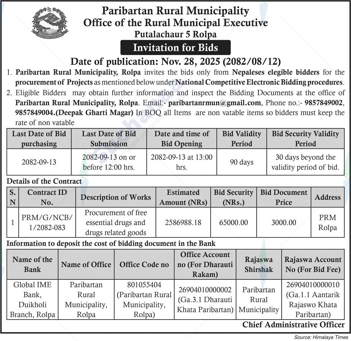 Parivartan Rural Municipality