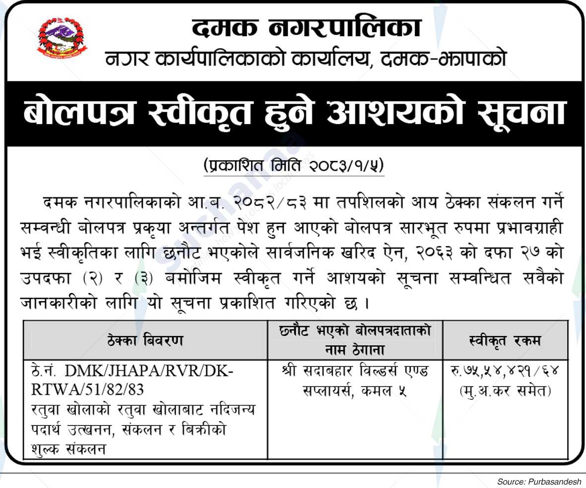 Damak Municipality
