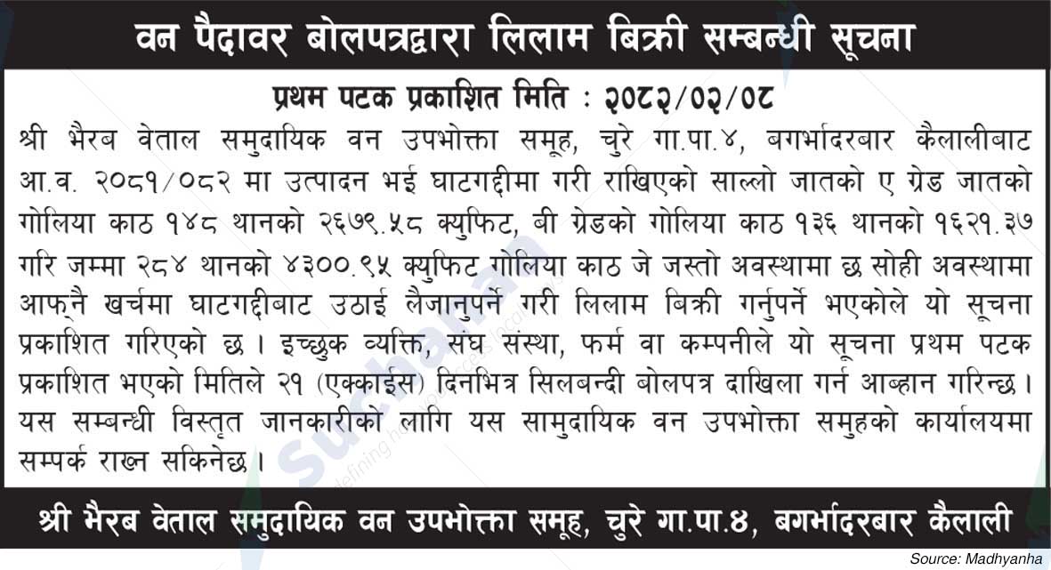 Bhairab Vetal Saa.Wa.Wo.Sa