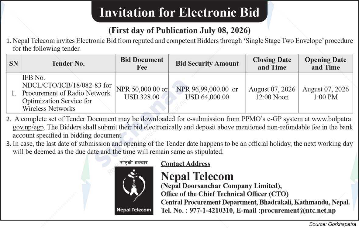 Nepal Doorsanchar Company Limited (NTC)