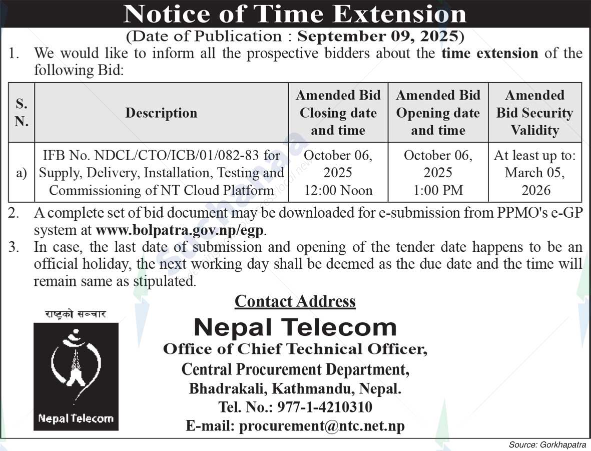 Nepal Doorsanchar Company Limited (NTC)