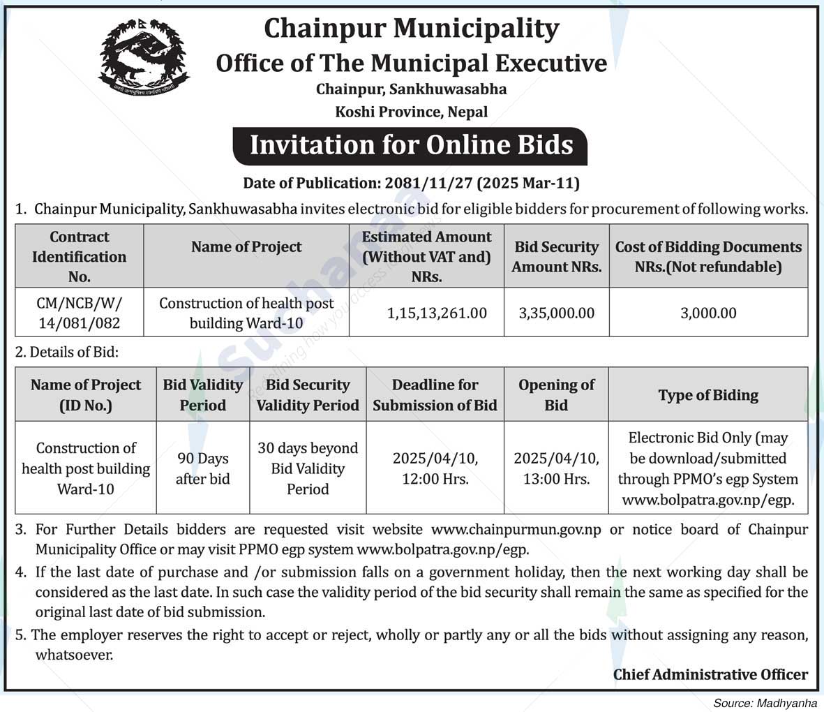 Chainpur Municipality