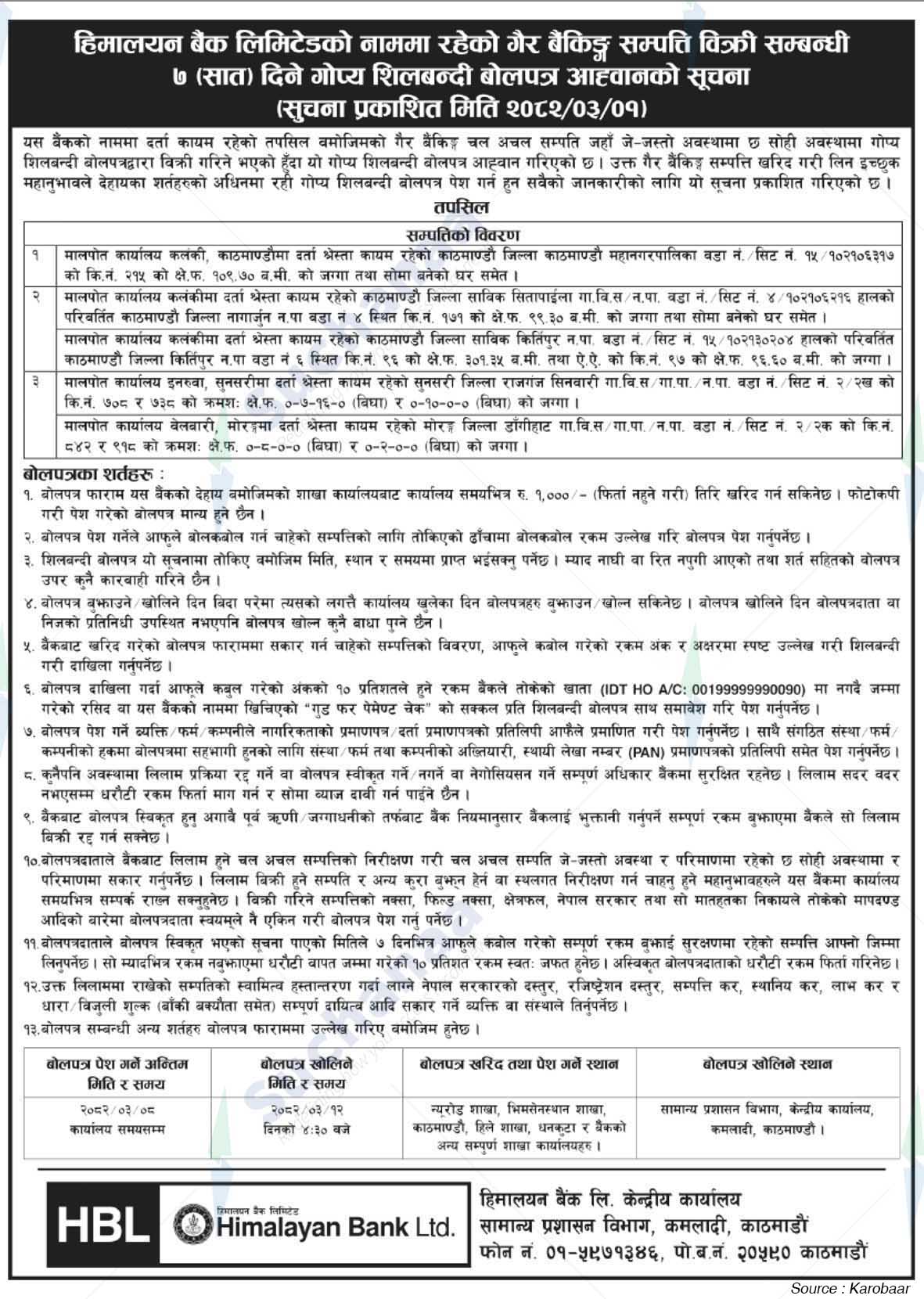 Himalayan Bank Limited