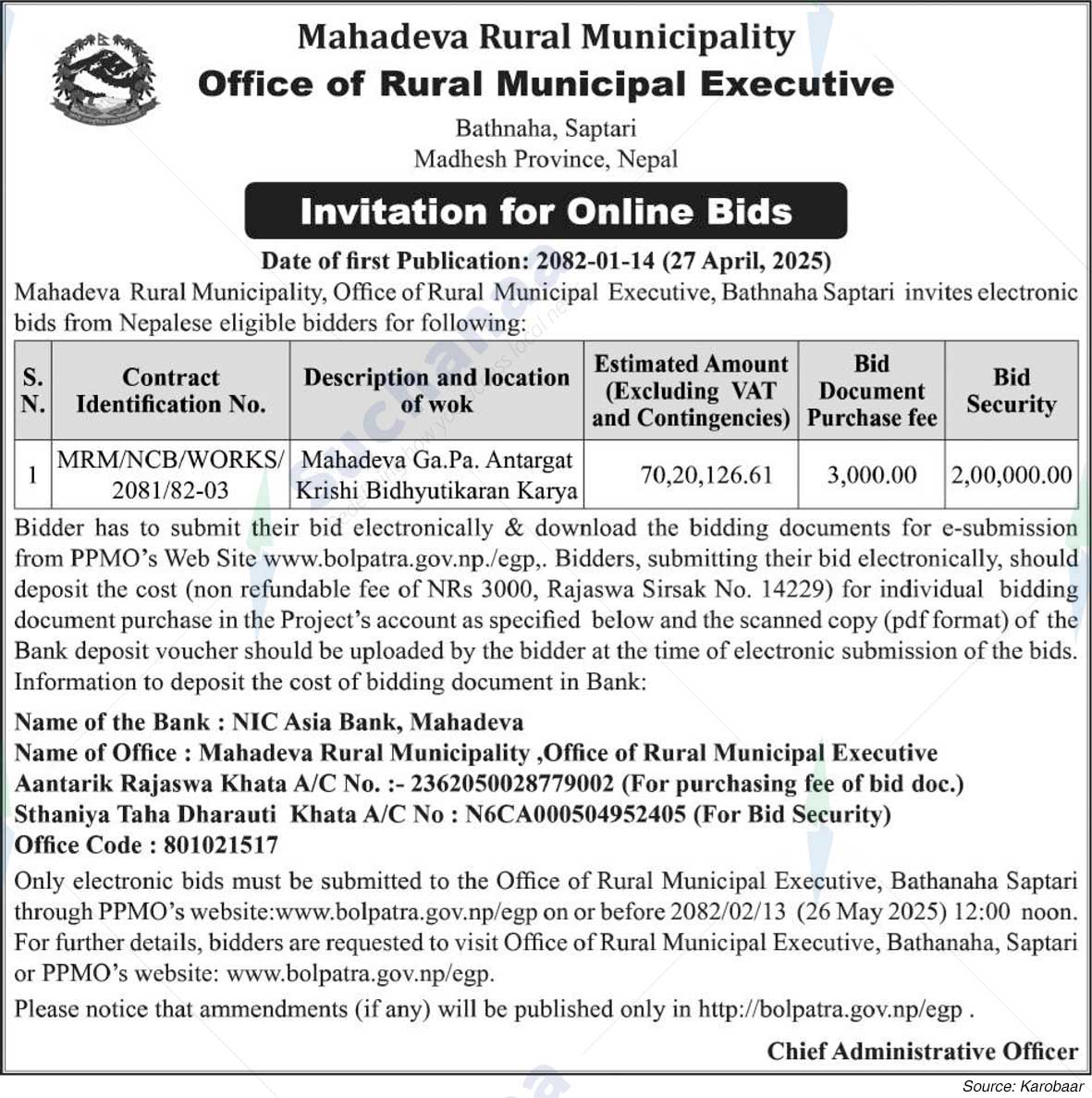 Mahadewa Rural Municipality