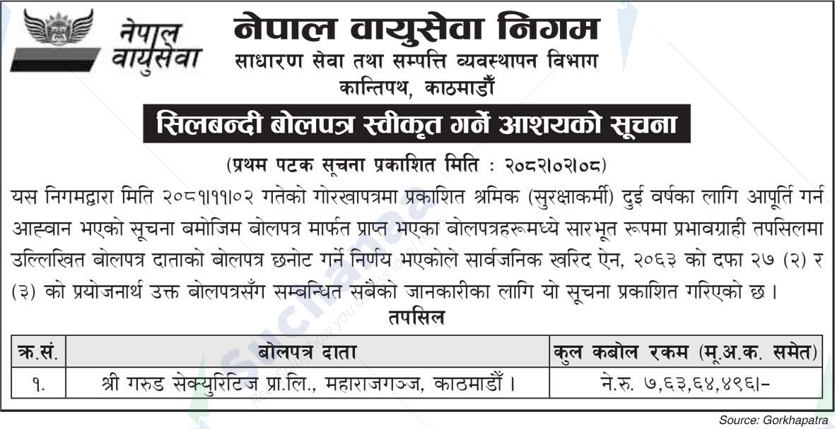 Nepal Airlines Corporation