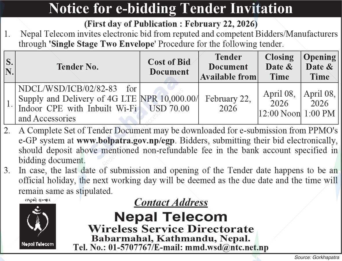 Nepal Doorsanchar Company Limited (NTC)