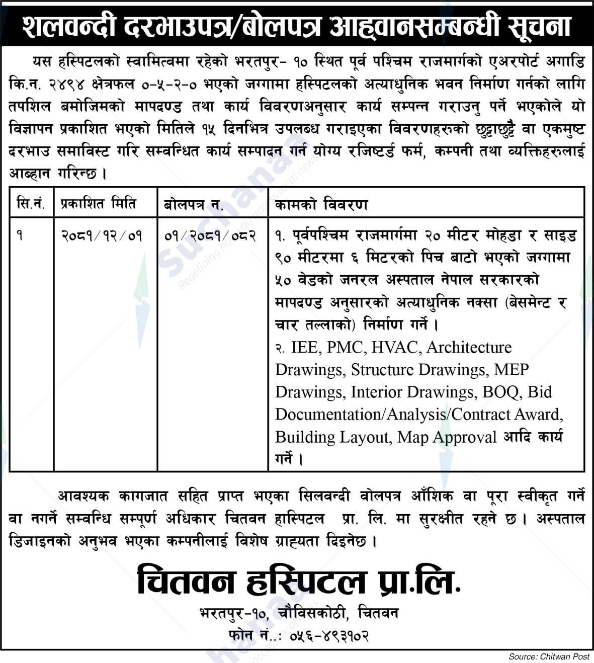 Chitwan Hospital Pvt. Ltd.