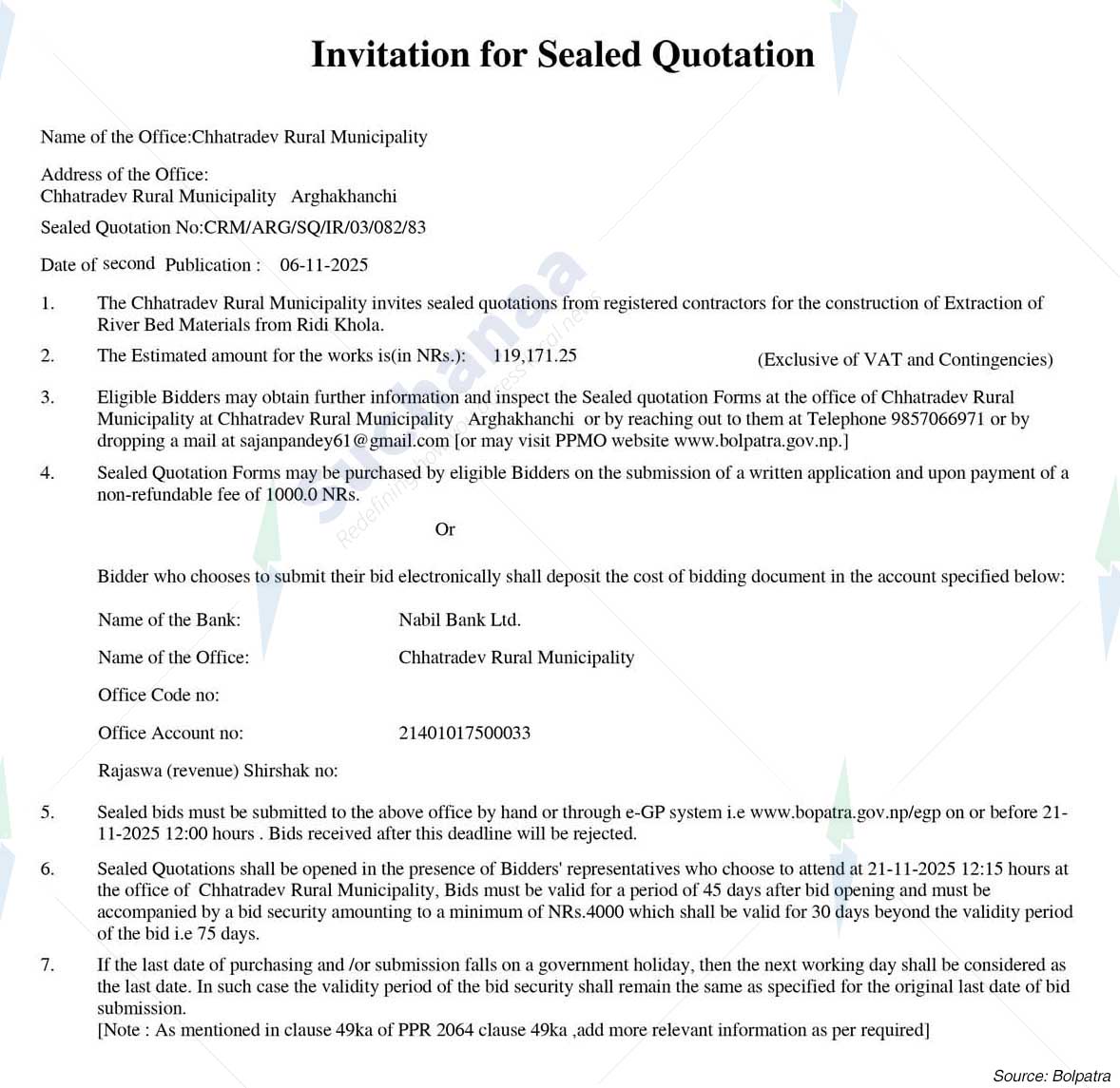 Chhatradev Rural Municipality