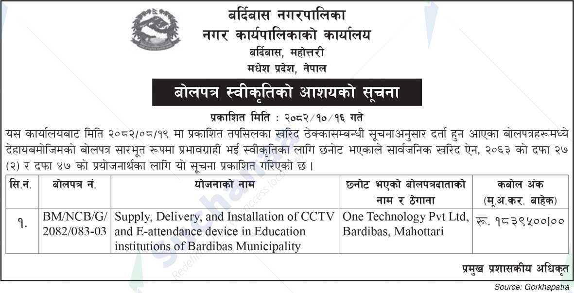 Bardibas Municipality