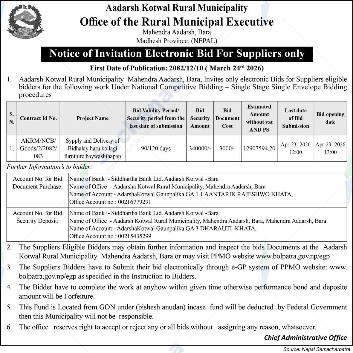 Aadarsha Kotwal Rural Municipality