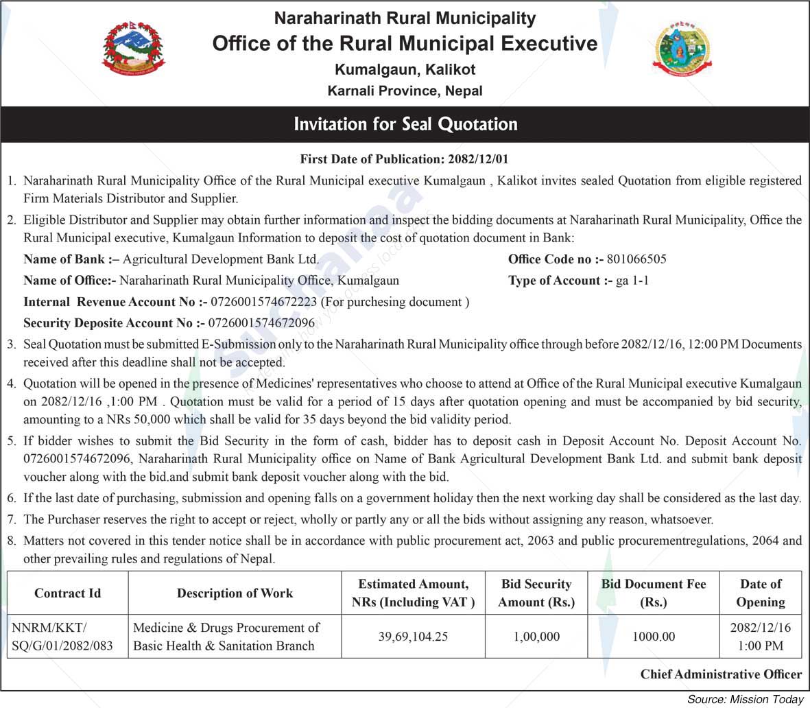 Naraharinath Rural Municipality
