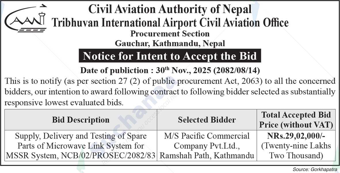 Tribhuvan International Airport