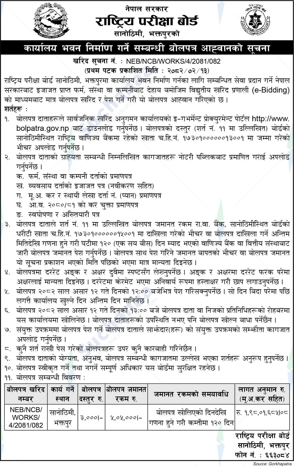 National Examination Board
