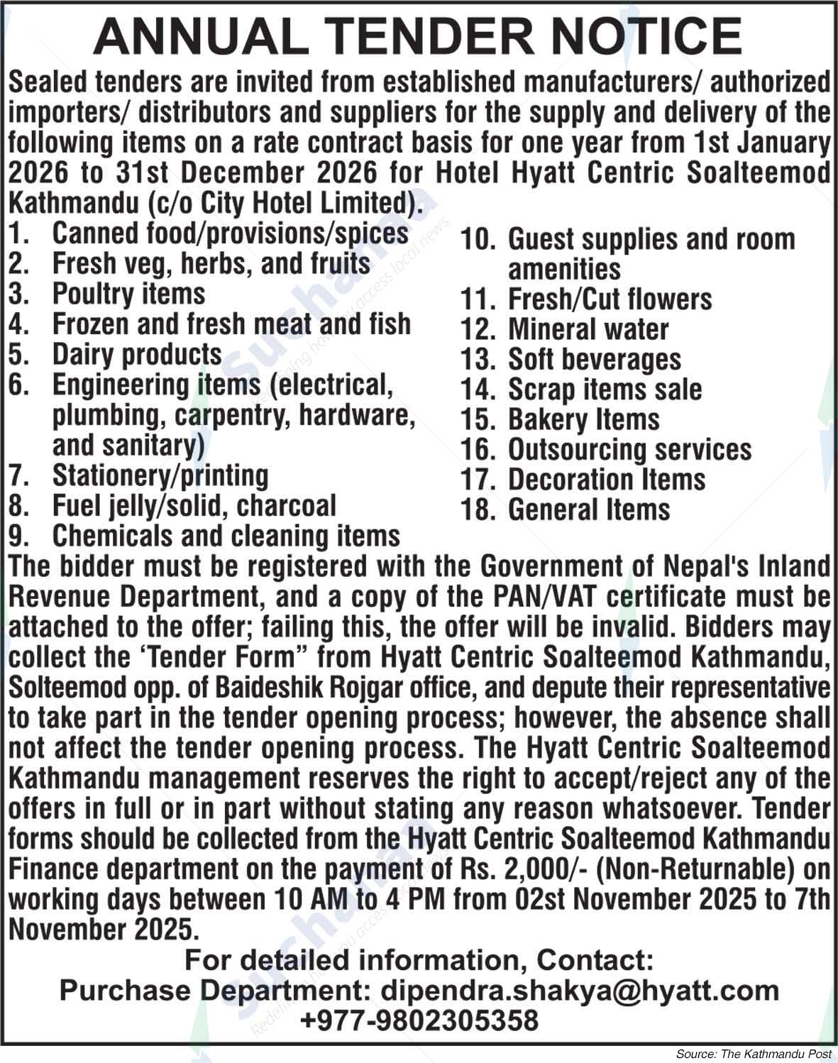 Hyatt Centric, Soalteemod, Kathmandu