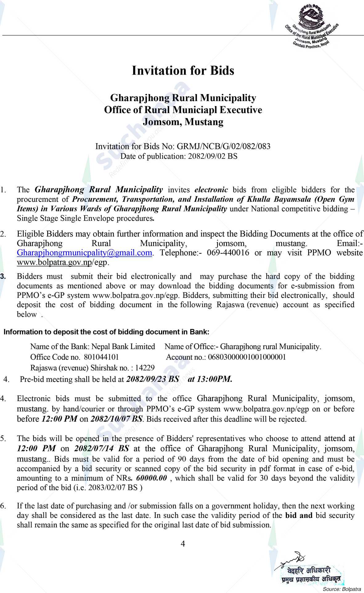 Gharpajhong Rural Municipality