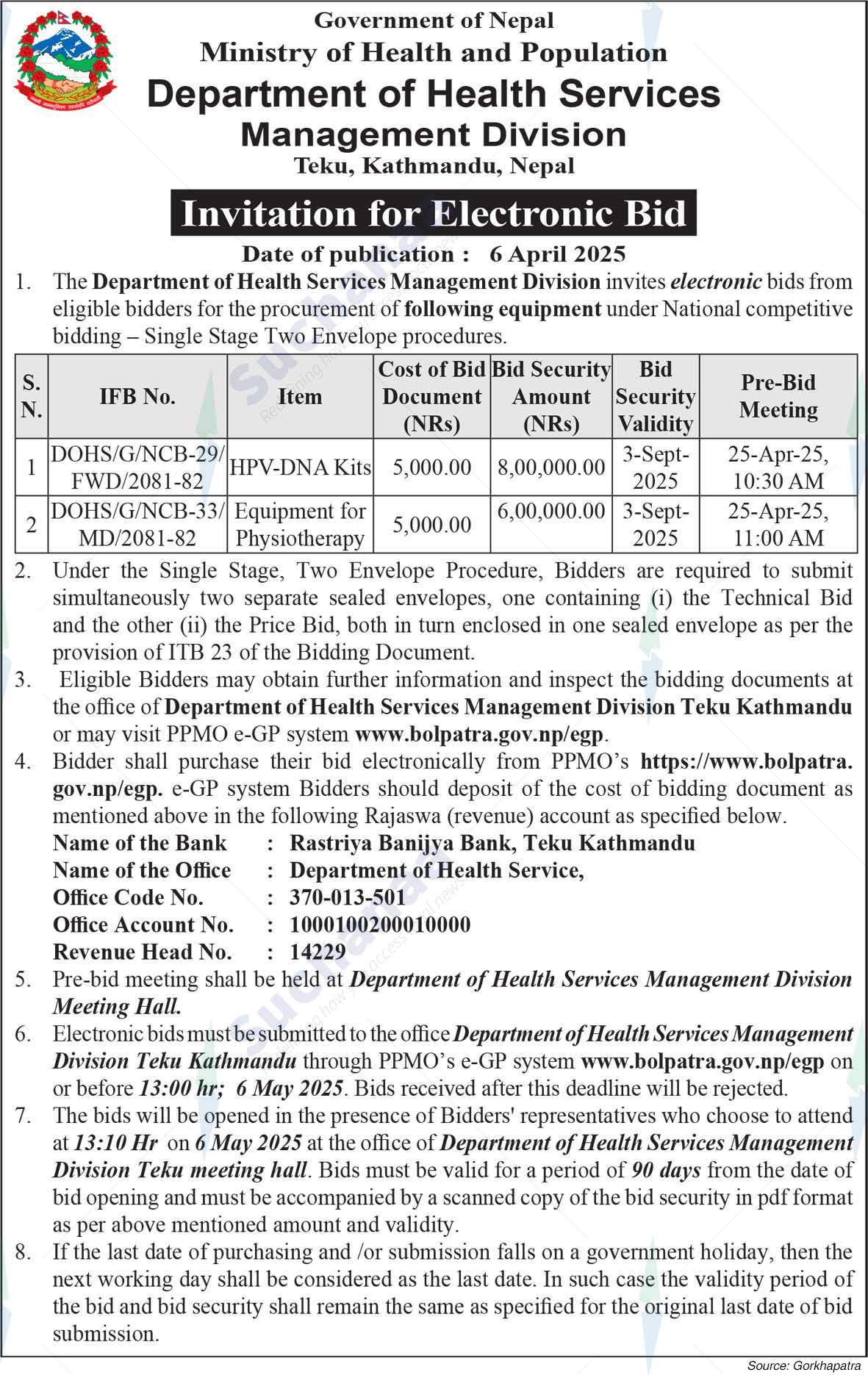 Department of Health Services, Management Division