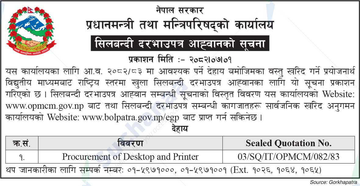 Office of the Prime Minister and Council of Ministers