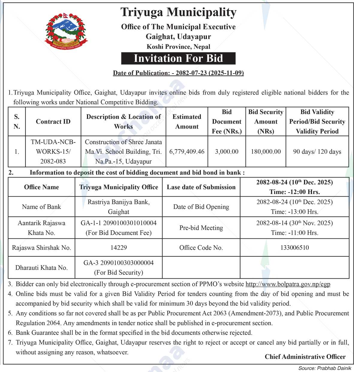 Triyuga Municipality