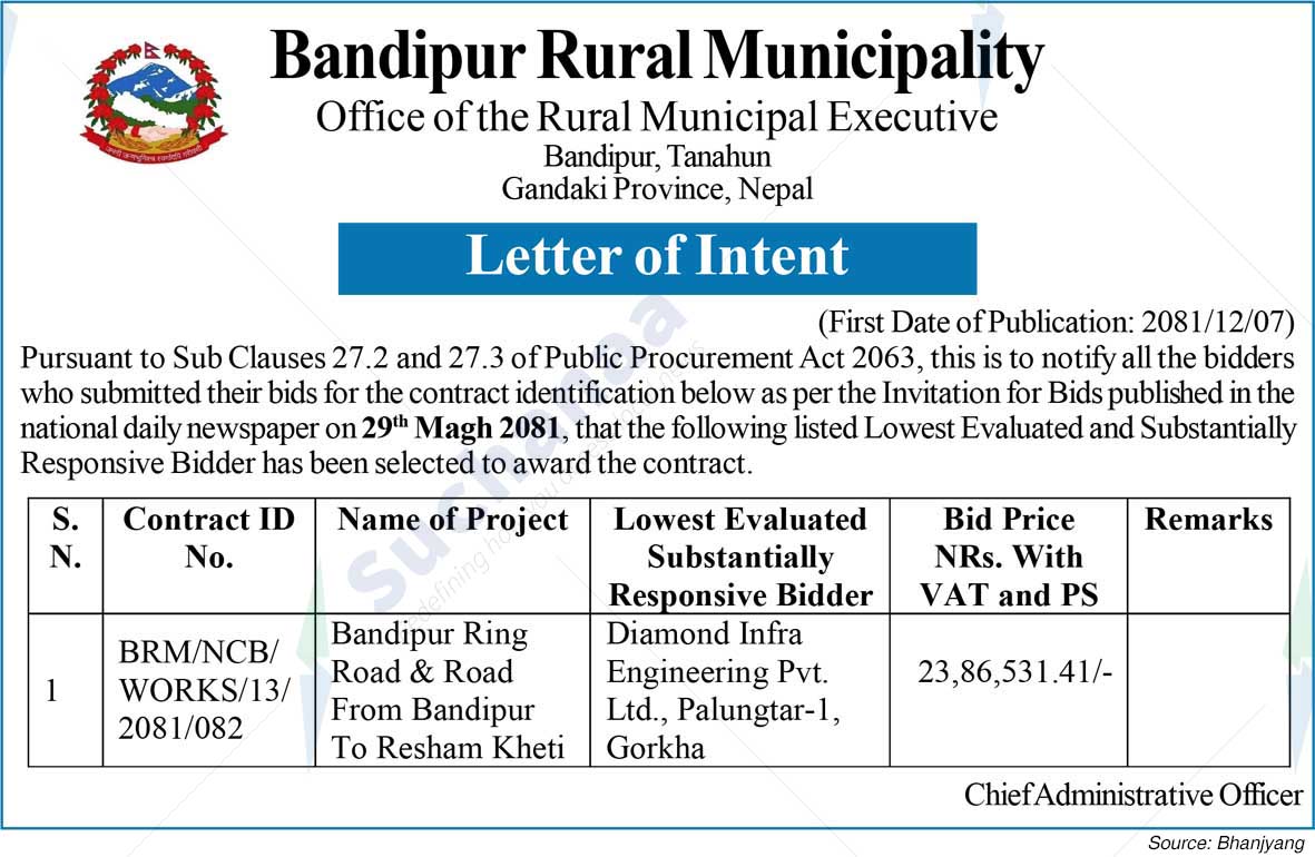 Bandipur Rural Municipality