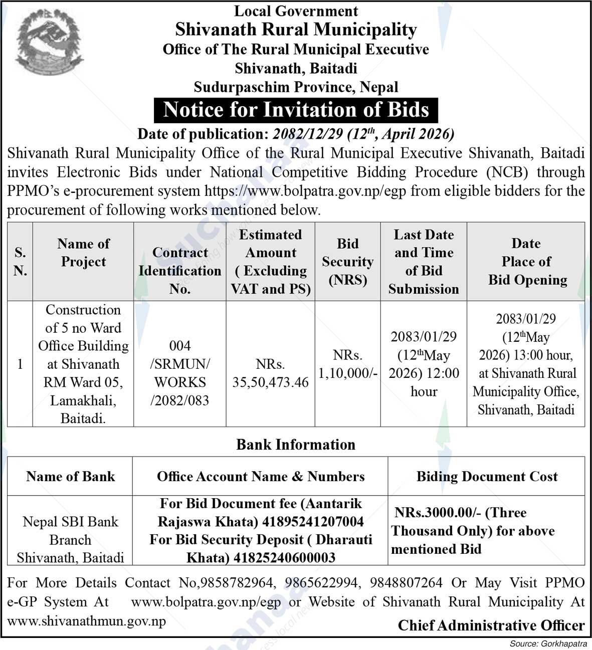 Shivanath Rural Municipality
