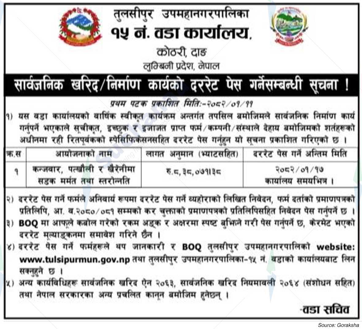 Tulsipur Sub-Metropolitan City