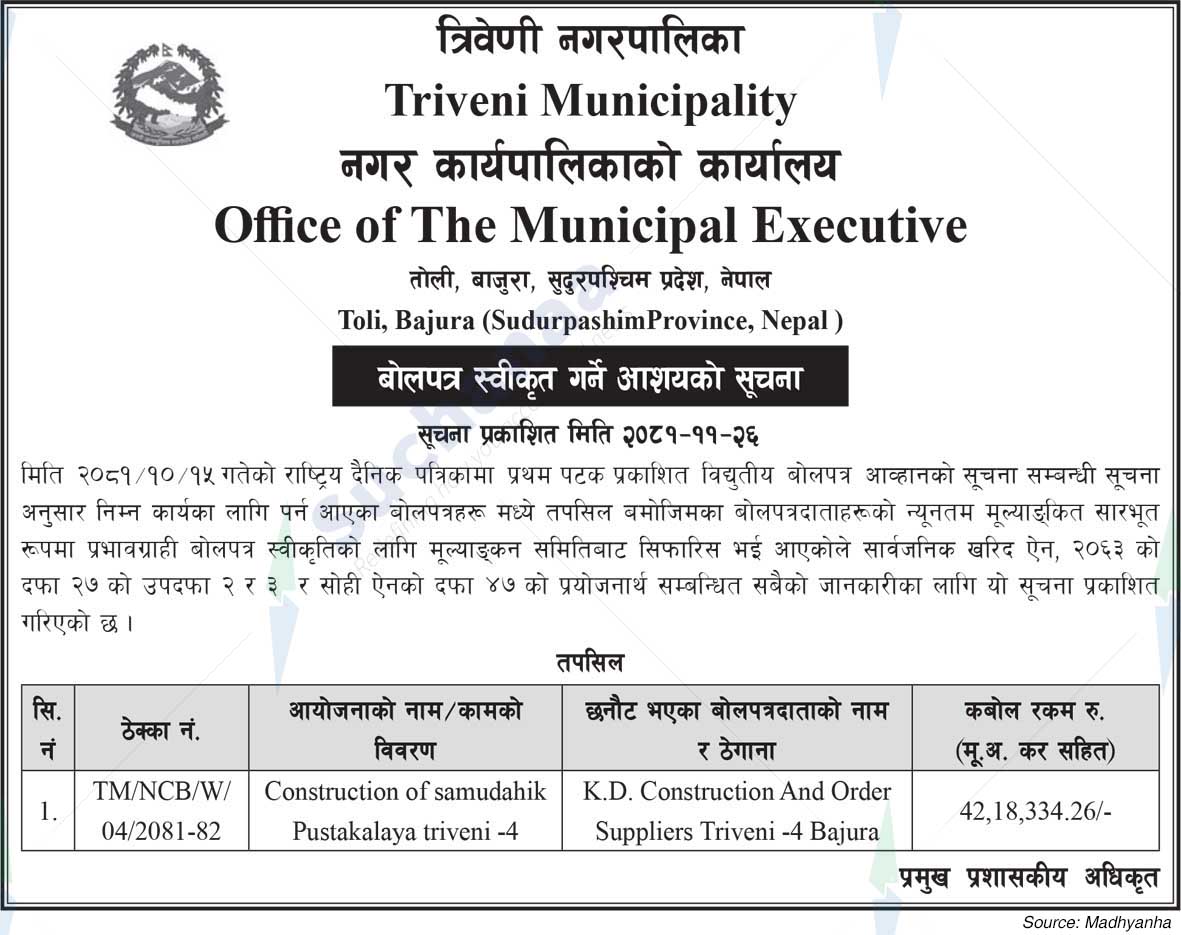 Triveni Municipality