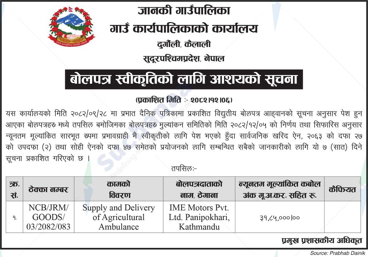 Janaki Rural Municipality