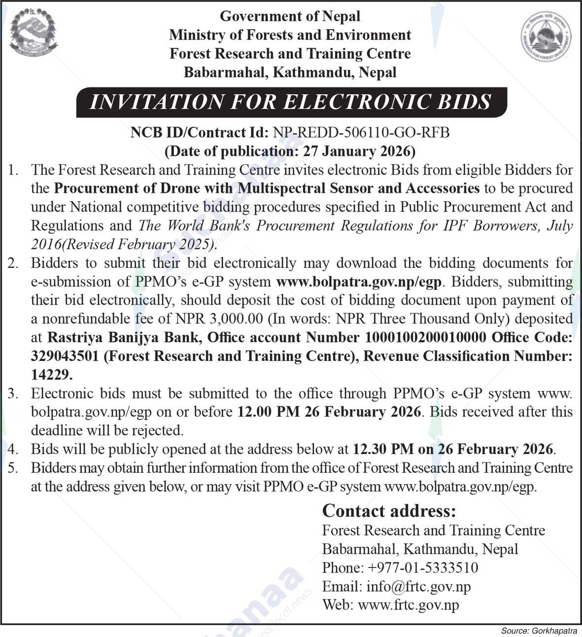 Forest Research & Training Centre, Babarmahal