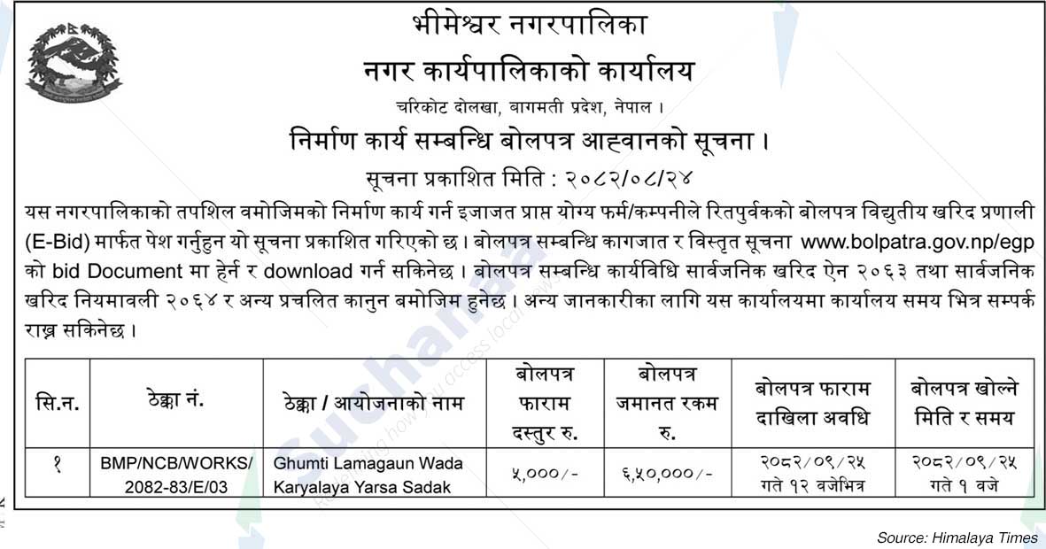 Bhimeswor Municipality