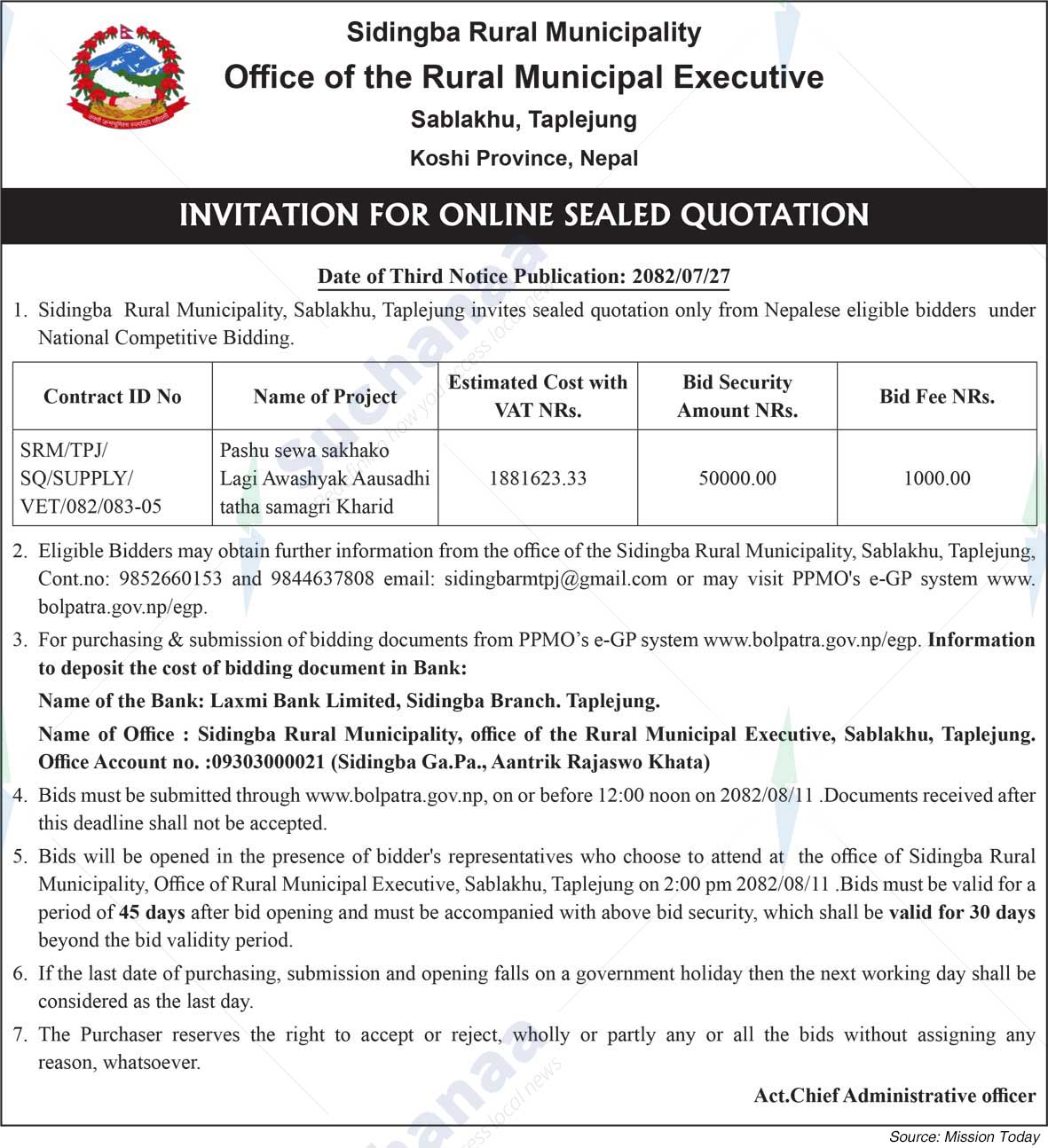 Sidingba Rural Municipality