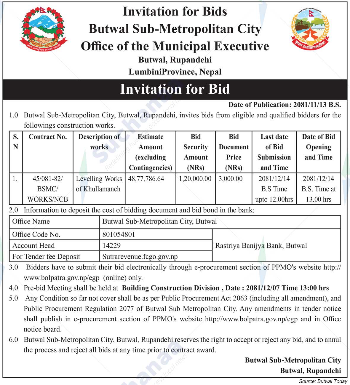 Butwal Sub-Metropolitan City