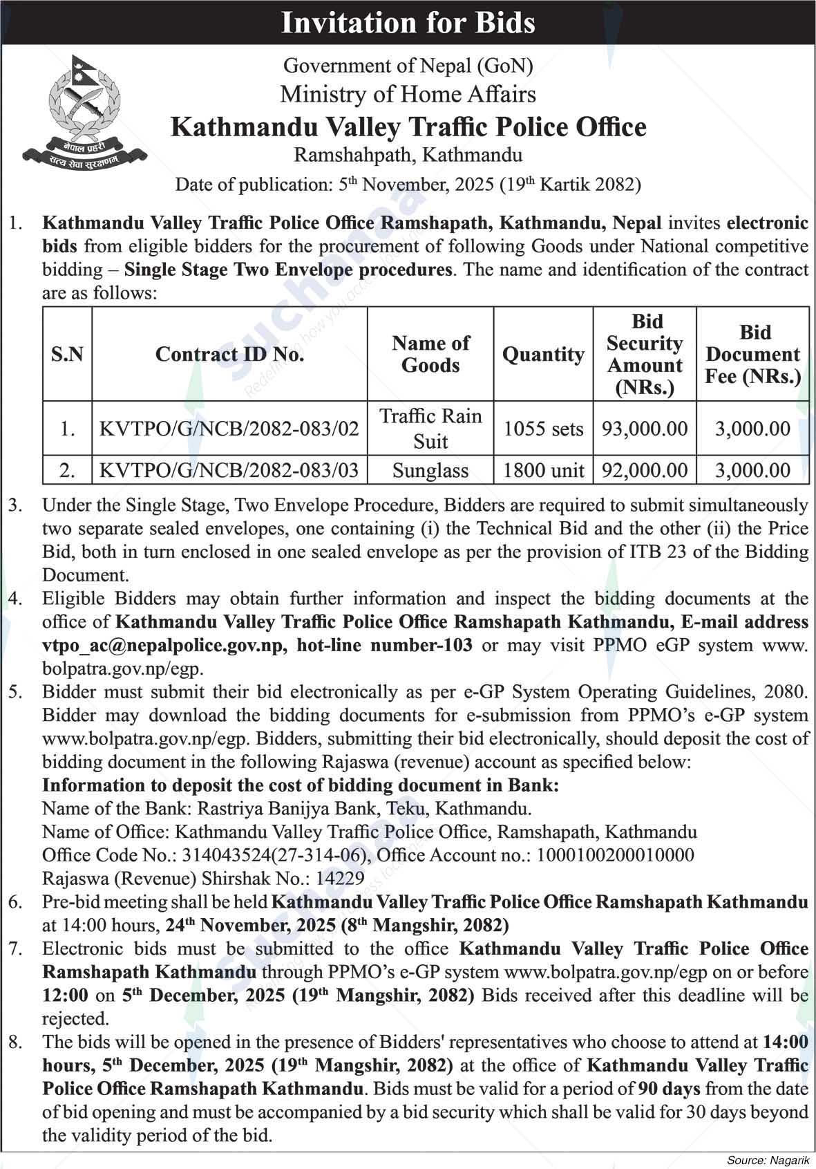 Kathmandu Valley Traffic Police Office