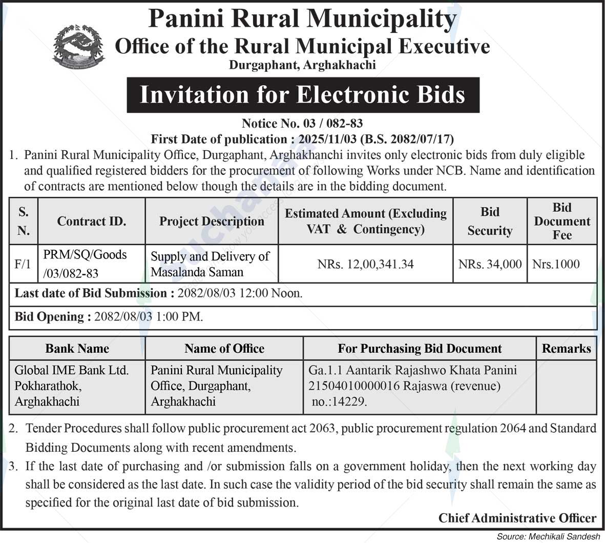 Panini Rural Municipality
