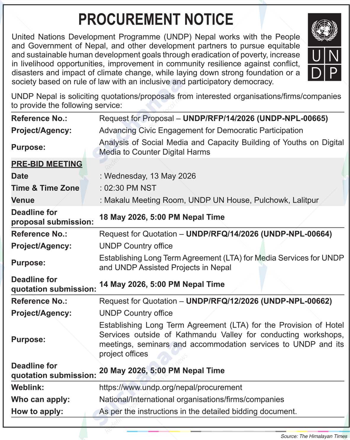 United Nations Development Programme (UNDP)