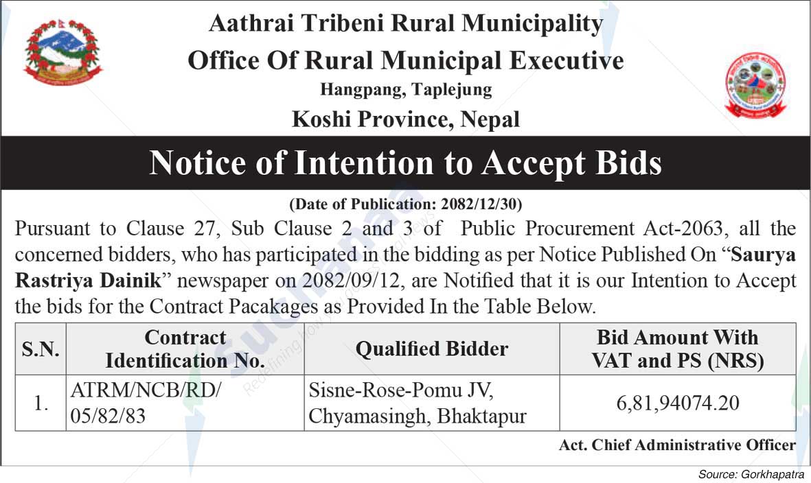 Aathrai Tribeni Rural Municipality