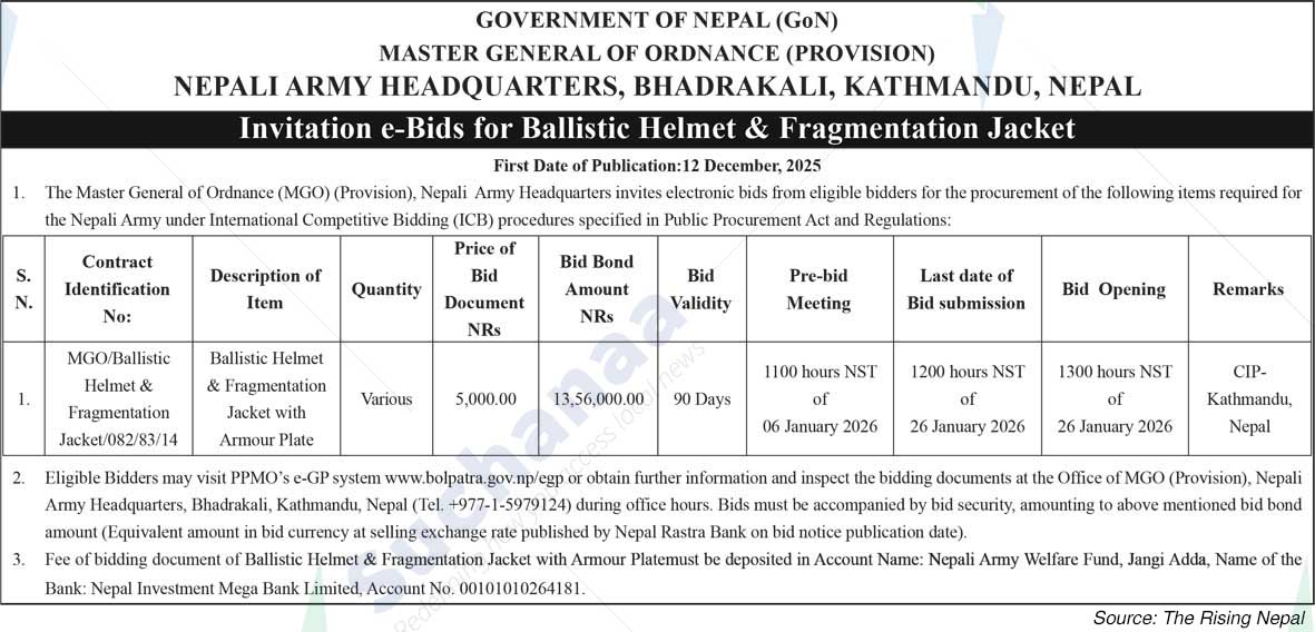 Nepali Army Headquarters, Bhadrakali, Kathmandu