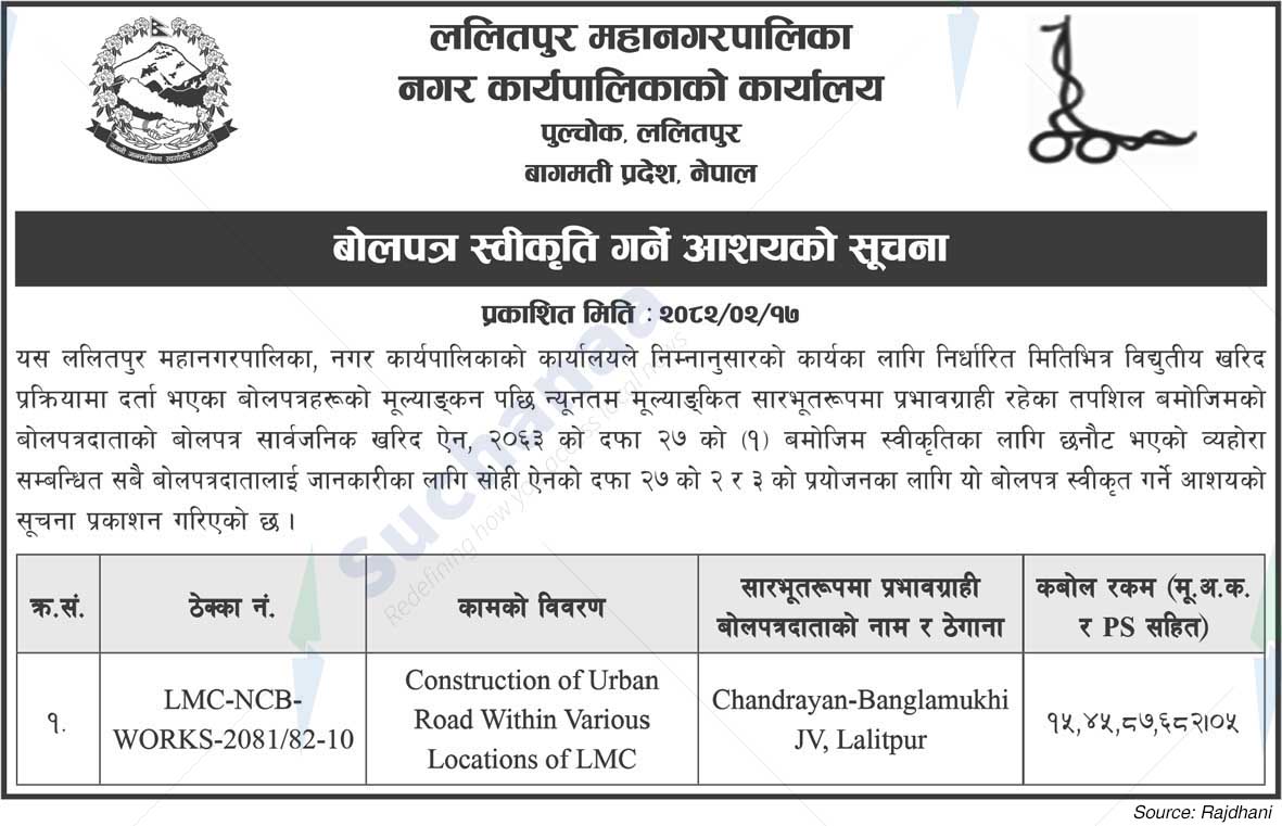 Lalitpur Metropolitan City
