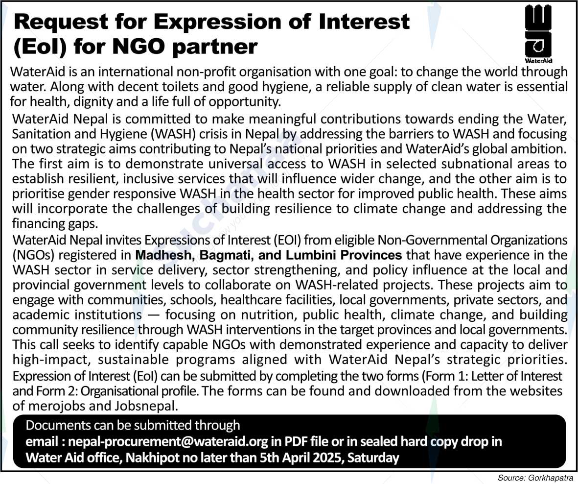 WaterAid Nepal