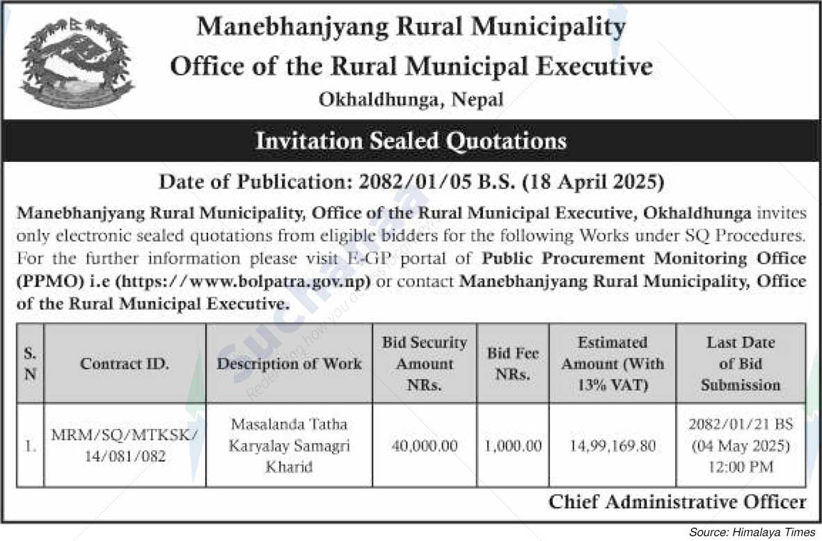 Manebhanjyang Rural Municipality