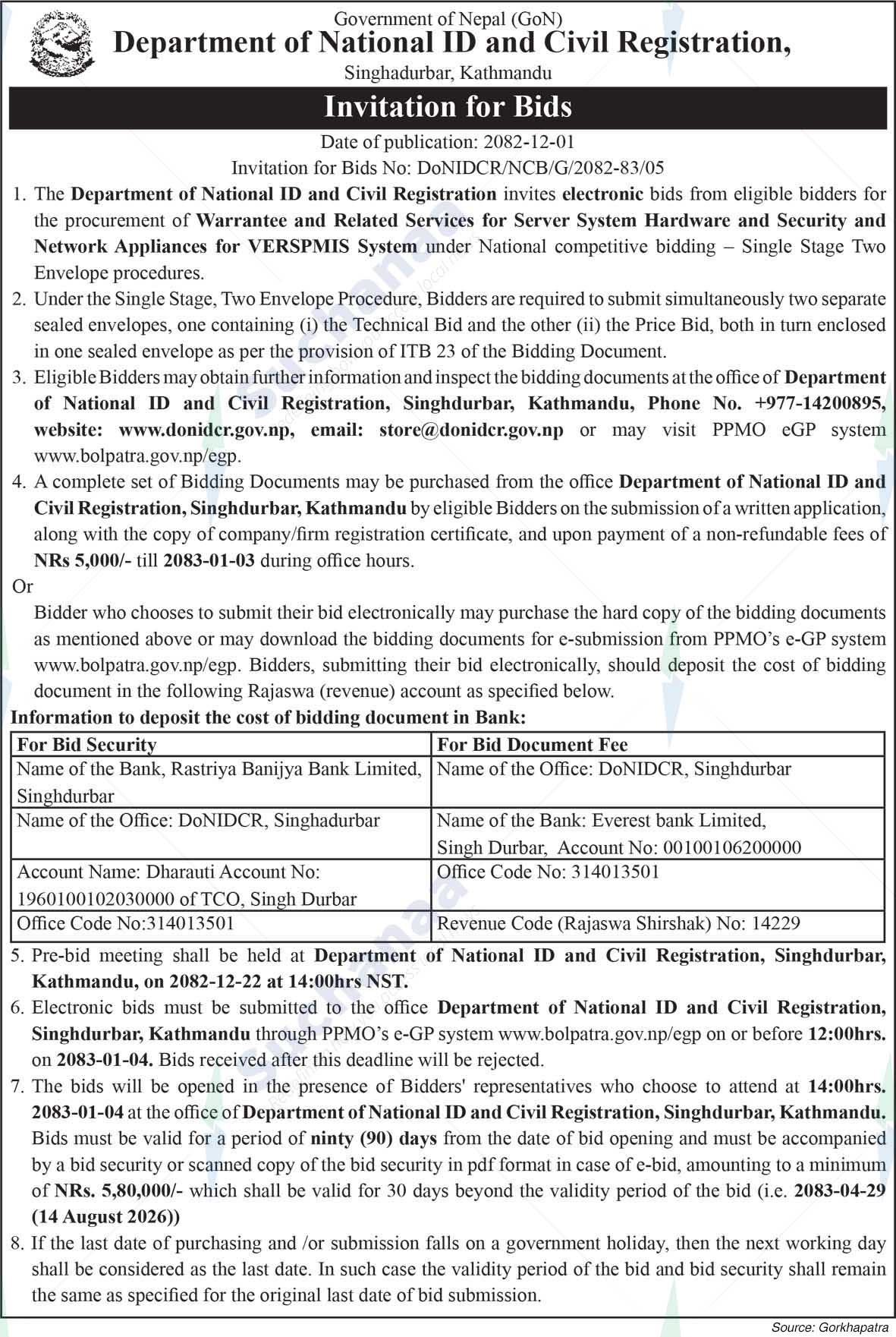 Department of National Id and Civil Registration