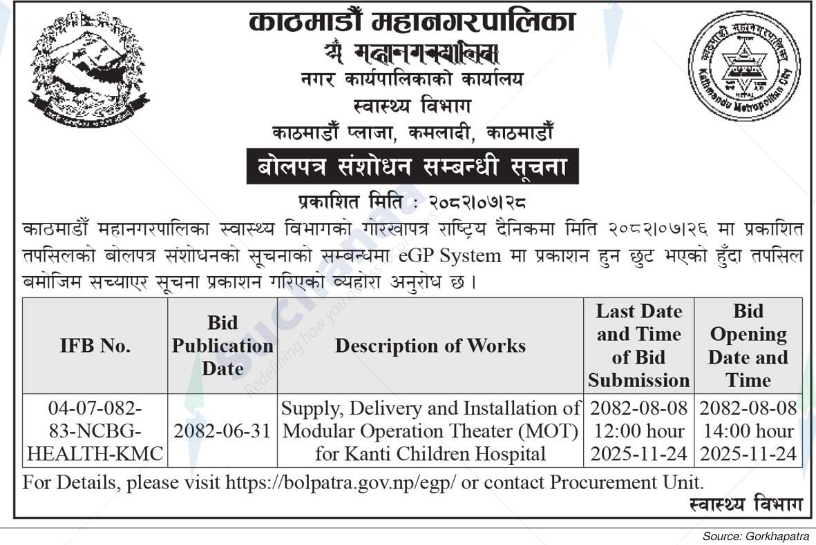 Kathmandu Metropolitan City