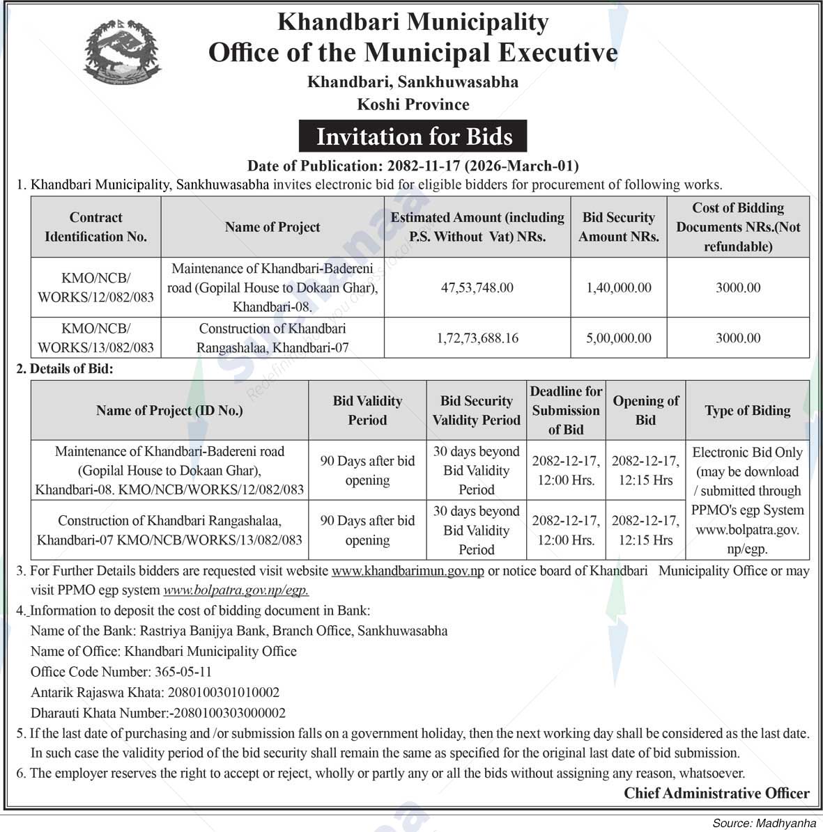 Khandbari Municipality