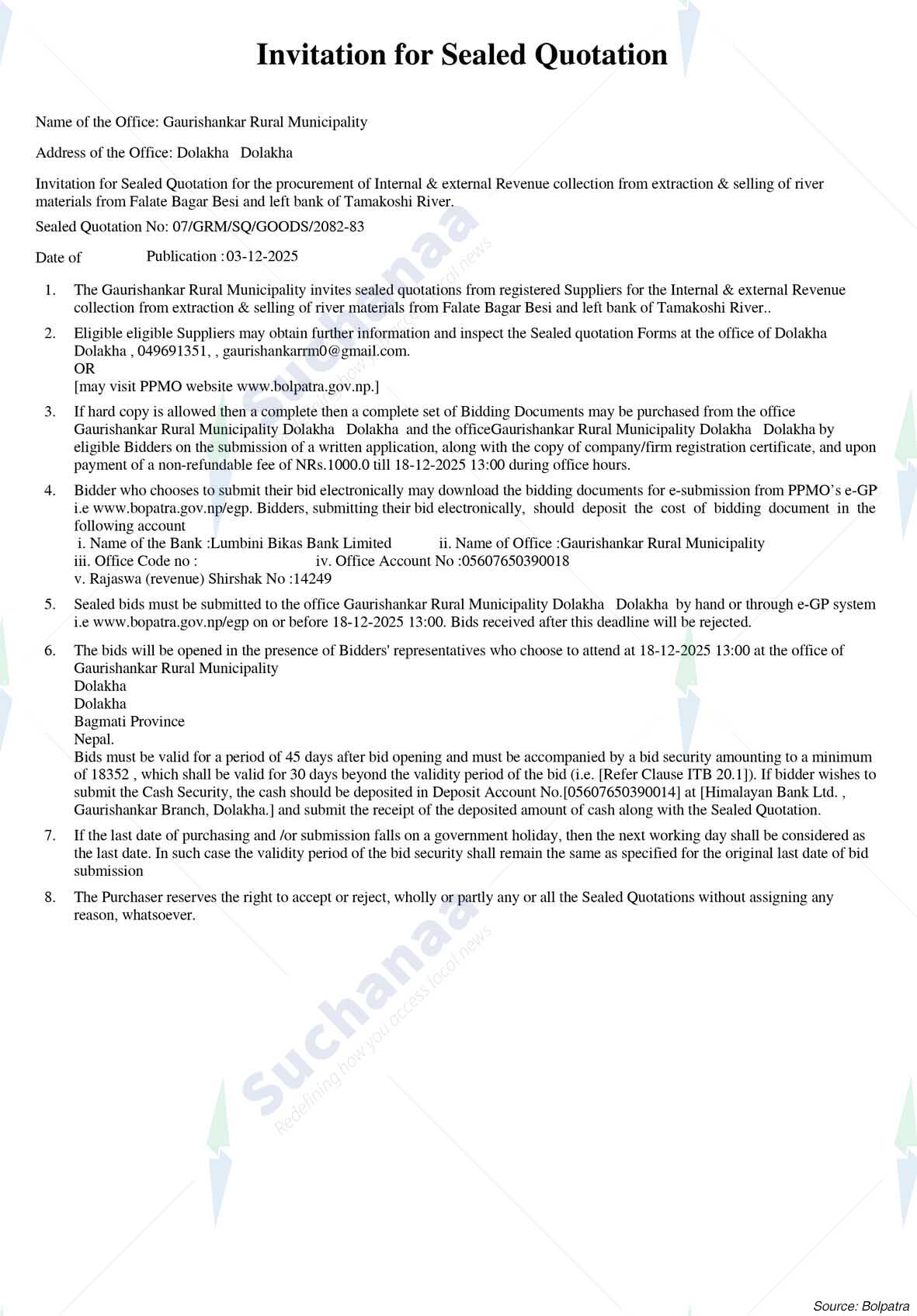 Gaurishankar Rural Municipality