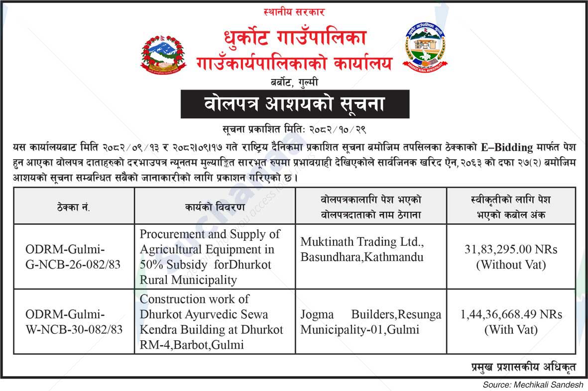 Dhurkot Rural Municipality