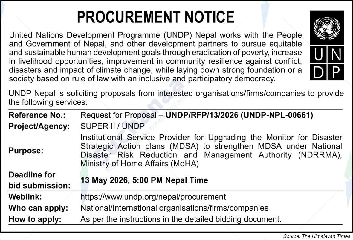 United Nations Development Programme (UNDP)