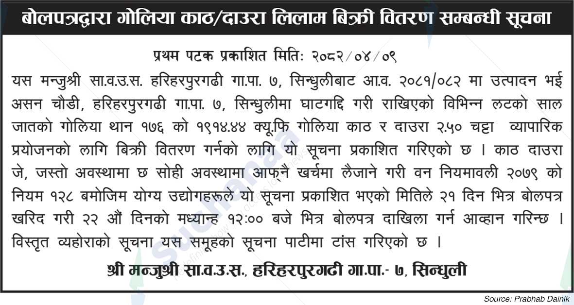 Manjushree Saa.Wa.Wo.Sa.