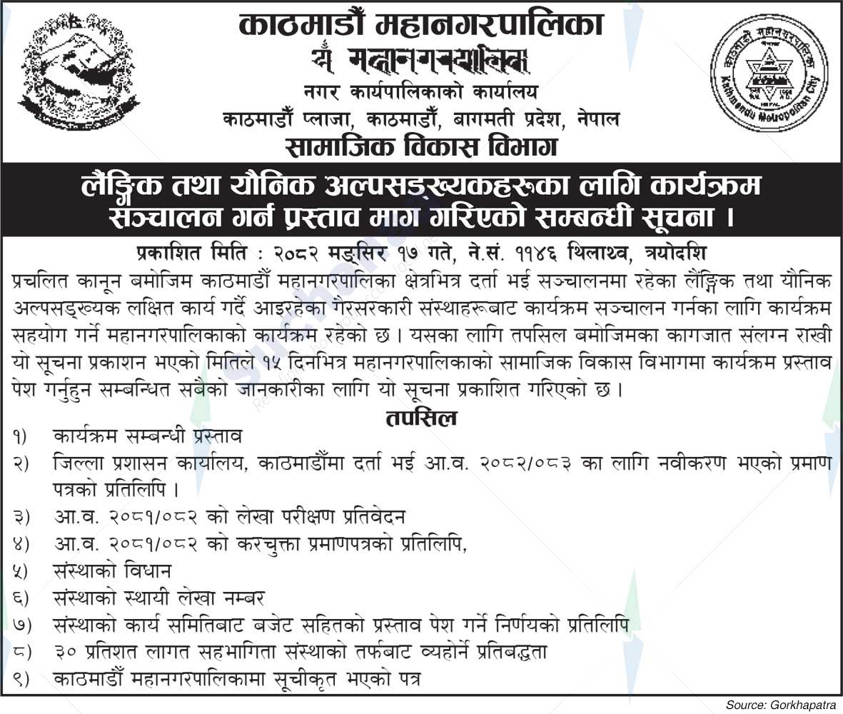 Kathmandu Metropolitan City