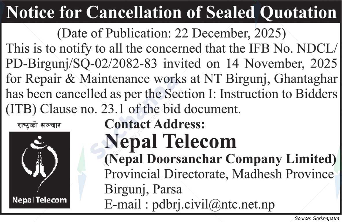 Nepal Doorsanchar Company Limited (NTC)