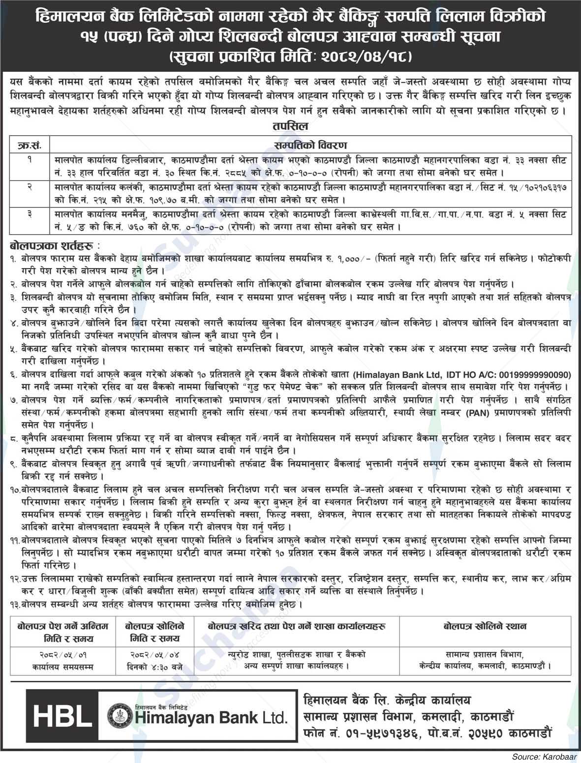 Himalayan Bank Limited