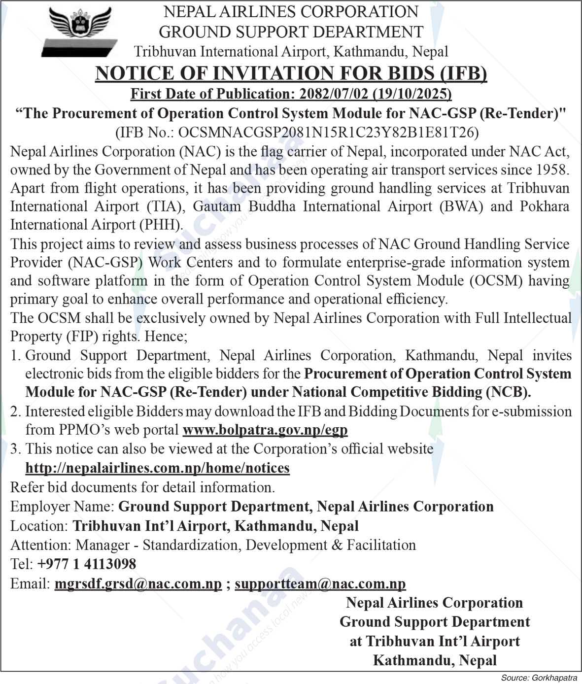 Nepal Airlines Corporation